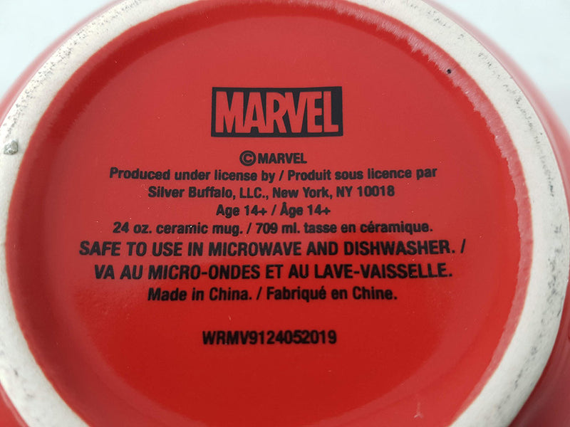 Marvel Comics Hero Grid Ceramic Mug 24 oz