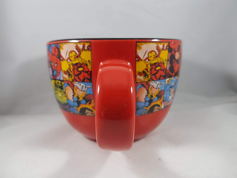 Marvel Comics Hero Grid Ceramic Mug 24 oz