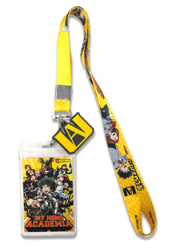My Hero Academia Class 1-A Lanyard With Charm
