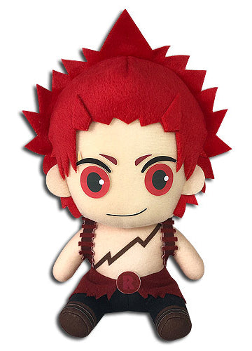 My Hero Academia Kirishima Sitting Pose 8" Plush Doll