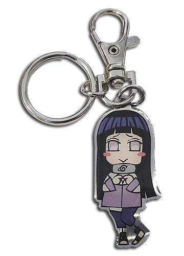 Naruto Shippuden Hinata Hyuga Metal Keychain