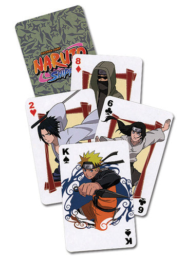 Naruto Shippuden Poker Playing Cards