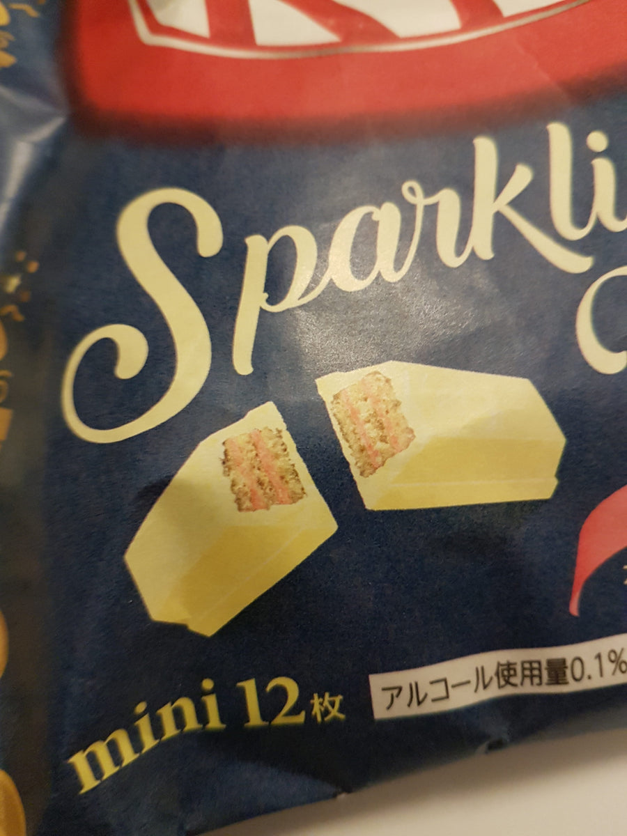 Nestle Japanese Kit Kat Sparkling Wine With Strawberry Limited Edition