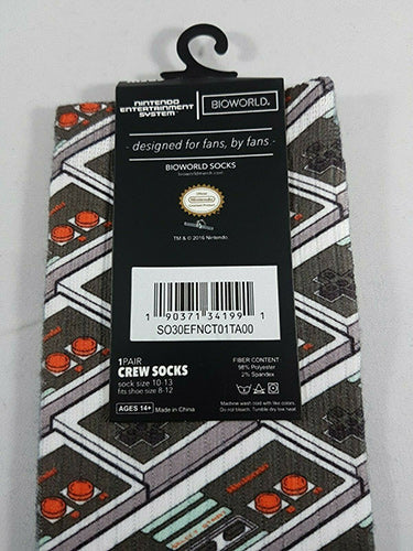 Nintendo NES Controller All Over Knee High Socks