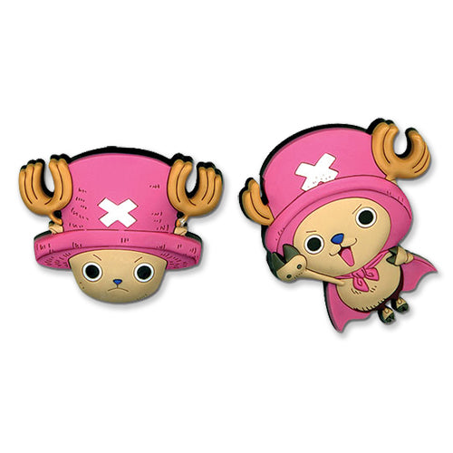 One Piece Chopper Lapel Pins Set of 2