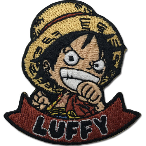 One Piece Luffy Iron On Patch