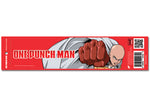 One Punch Man Red Auto Car Decal Bumper Sticker