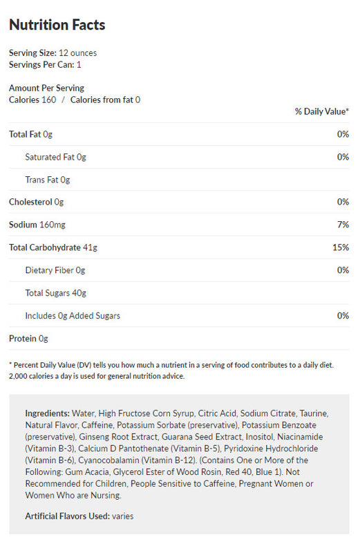Rick And Morty Toxic Rick Energy Drink