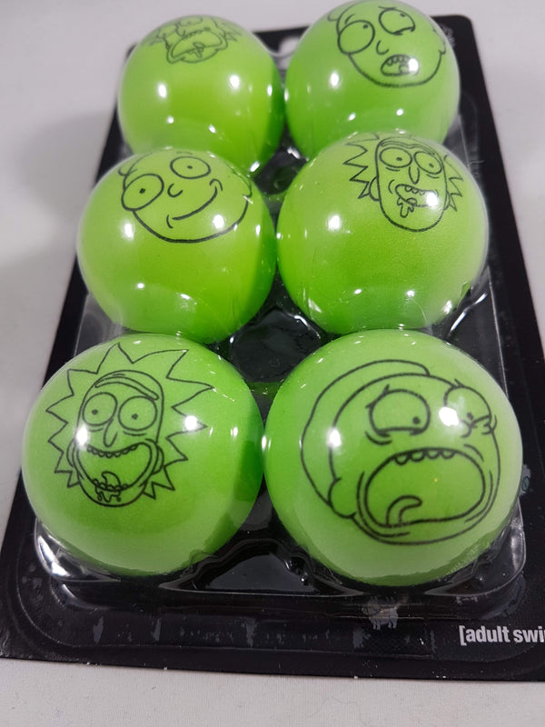 Rick and Morty Ping Pong Ball Set
