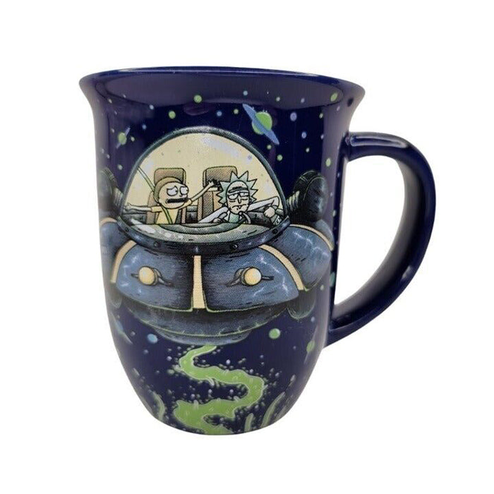 Rick and Morty Spaceship Mug 16 oz