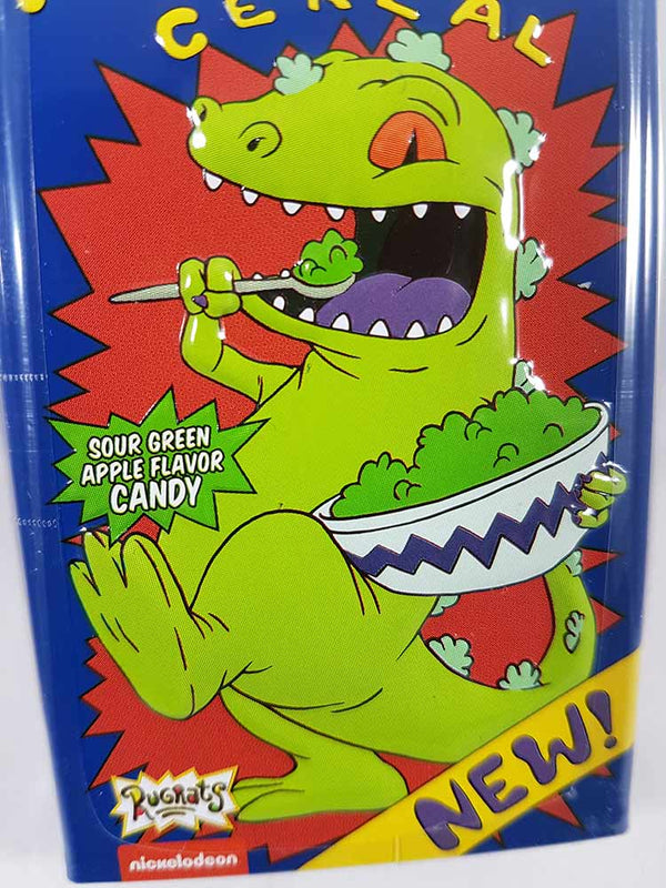 Rugrats Reptar Cereal Box Green Apple Candy