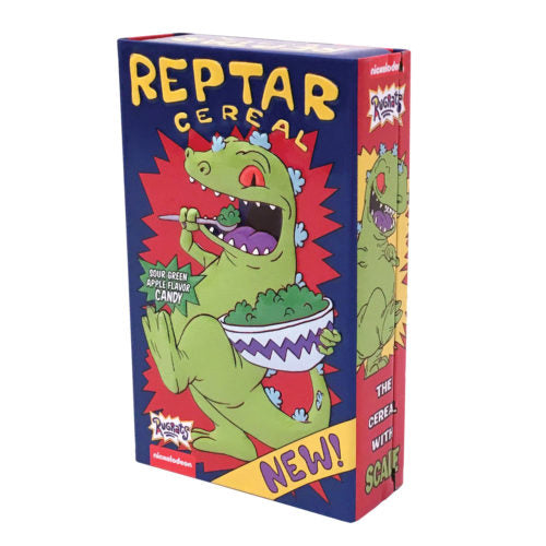 Rugrats Reptar Cereal Box Green Apple Candy