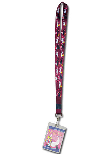 Sailor Moon Artemis & Luna Lanyard W/ ID Badge Holder