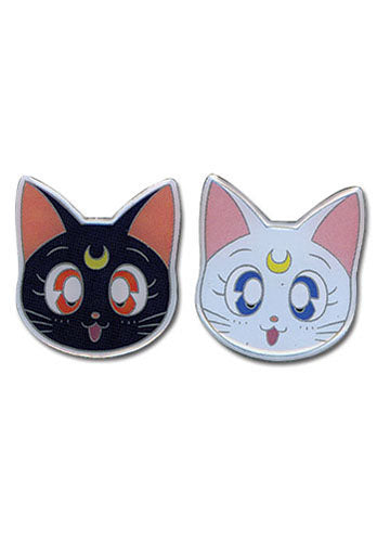 Sailor Moon Artemis & Luna Lapel Pins Set of 2