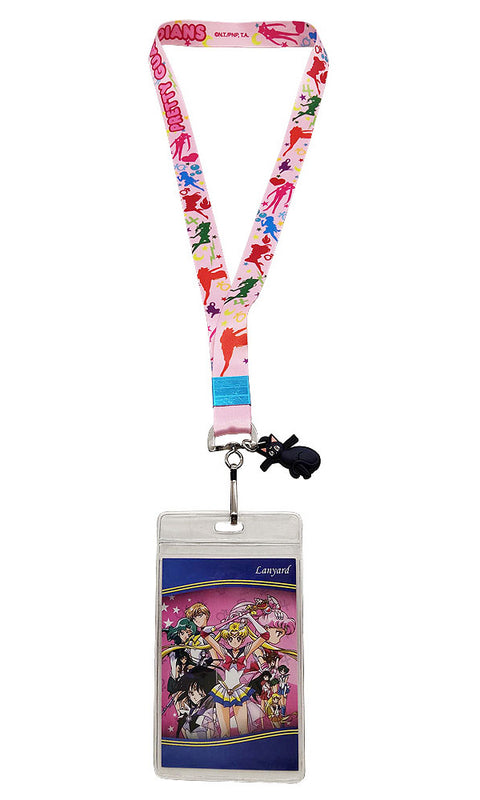 Sailor Moon Pretty Guardians Lanyard With Luna Charm
