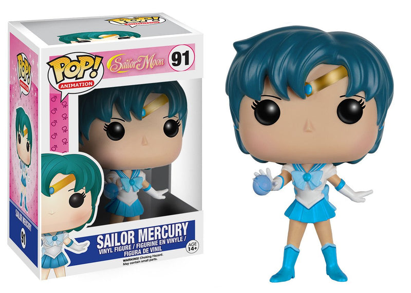 Sailor Moon Sailor Mercury Funko Pop Figure #91
