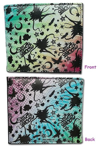 Sailor Moon Silhouettes Rainbow Bifold Wallet