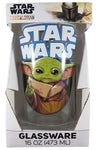 Star Wars The Mandalorian Baby Yoda Pint Glass 16 oz