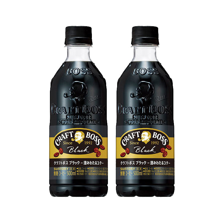 Suntory Craft Boss Black Coffee 16.6 oz