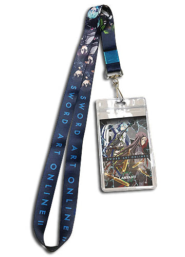 Sword Art Online Group Line Up Lanyard