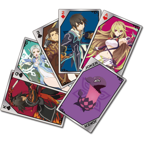Tales of Xillia Characters Poker Playing Cards