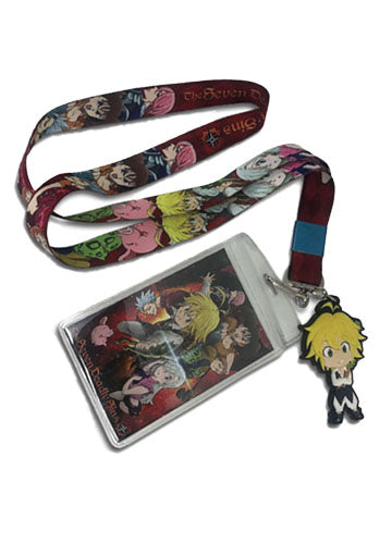 The Seven Deadly Sins Lanyard W/ Meliodas Charm