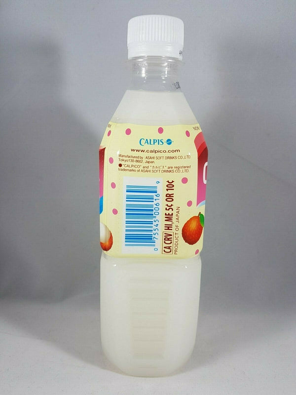 Calpico Lychee Flavor hiilihapotettu virvoitusjuoma 16.9oz