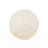 Sailor Moon Inspired Beret With Heart Bow & Cosmic Heart