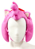 Sonic The Hedgehog Amy Hair Plush Costume Hat
