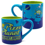 Disney Toy Story Pizza Planet The Claw Alien Ceramic Mug 20oz