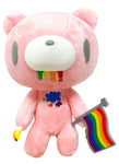 Gloomy Bear Rainbow With Flag 8" Plush Doll