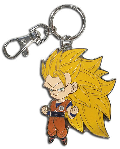 Dragon Ball Super Goku Super Saiyan 3 Metal Keychain