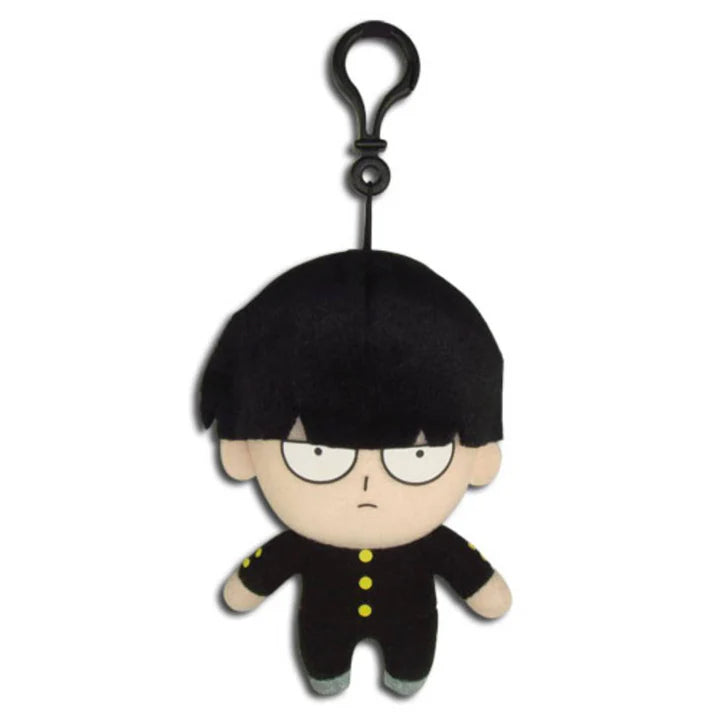 Mob Psycho 100 Shigeo Kageyama 5" Plush Doll W/ Backpack Clip