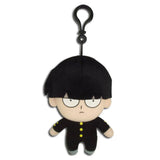 Mob Psycho 100 Shigeo Kageyama 5" Plush Doll W/ Backpack Clip