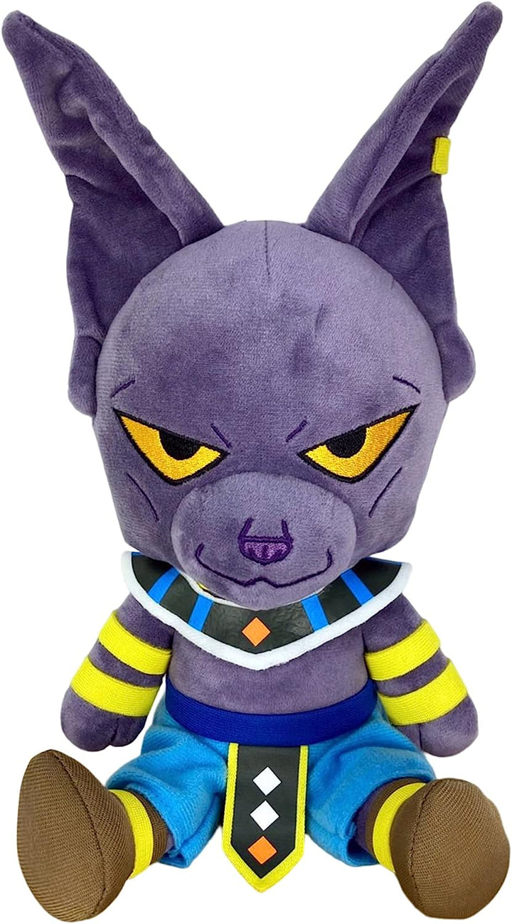 Dragon Ball Super Beerus 9" Sitting Pose Plush Doll