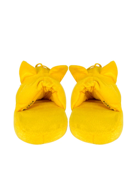 Sonic The Hedgehog Tails Plush Slippers - Miles Prower Cozy Indoor Footwear