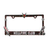 Stranger Things Hellfire Club License Plate Frame