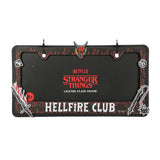 Stranger Things Hellfire Club License Plate Frame