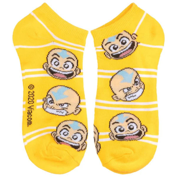 Avatar The Last Airbender Characters 5-Pair Ankle Socks