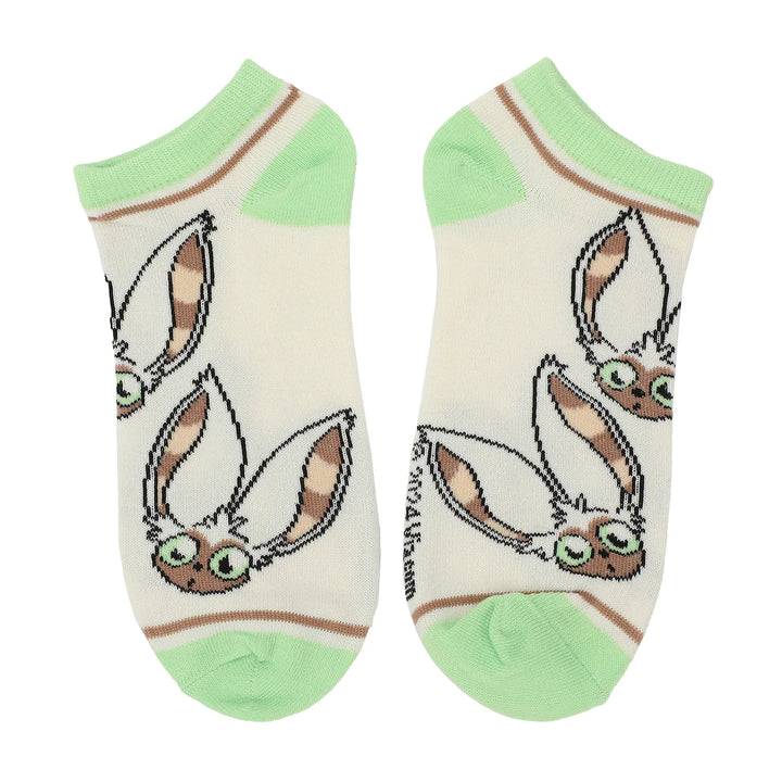 Avatar The Last Airbender Chibi Characters 5-Pair Ankle Socks