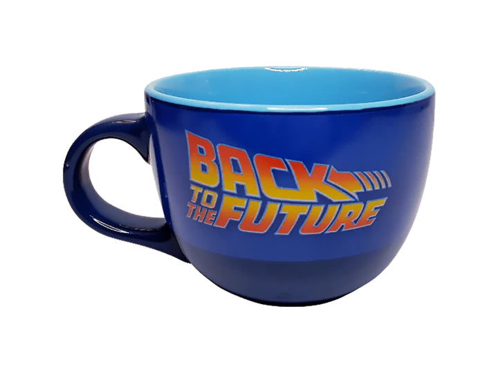 Back To The Future DeLorean Time Machine Ceramic Mug 24 oz Back