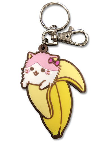 Bananya Bananyako Cat Keychain