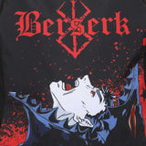 Berserk Black Swordsman Sublimated Laptop Backpack Close Up