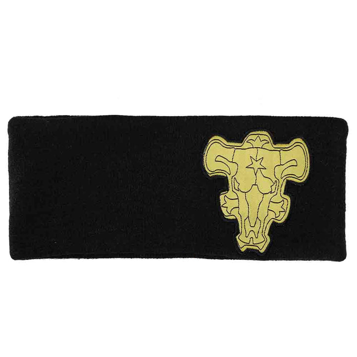 Black Clover Asta Reversible Cosplay Headband Black Bull Logo