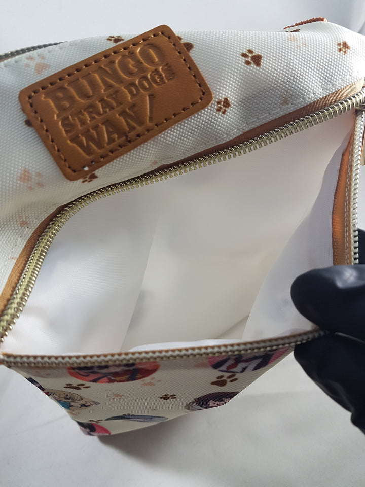 Bungo Stray Dogs Crossbody Satchel Bag Front Pocket