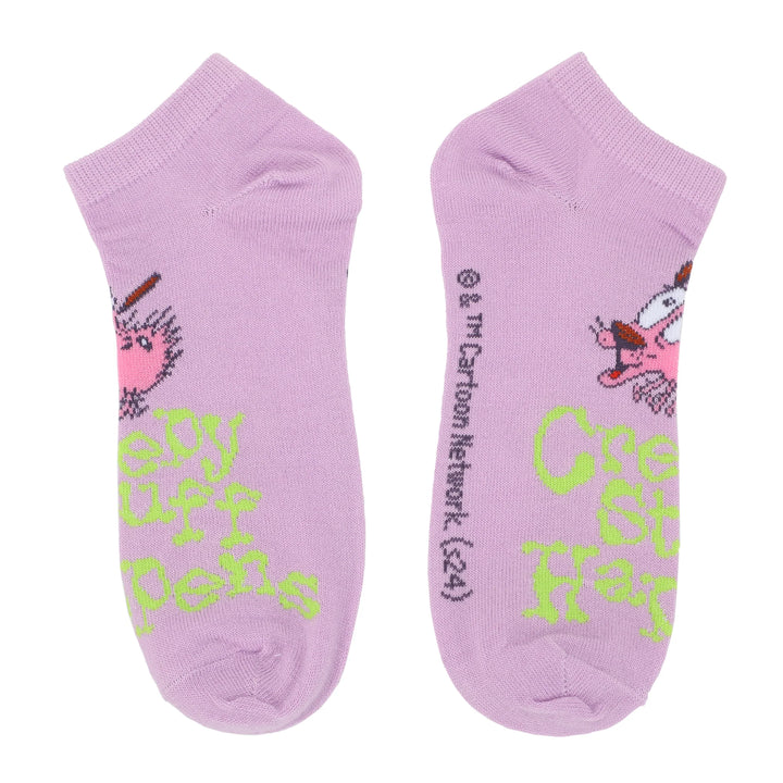 Courage The Cowardly Dog Ankle Socks 5-Pack Set