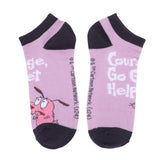 Courage The Cowardly Dog Ankle Socks 5-Pack Set