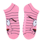 Courage The Cowardly Dog Ankle Socks 5-Pack Set