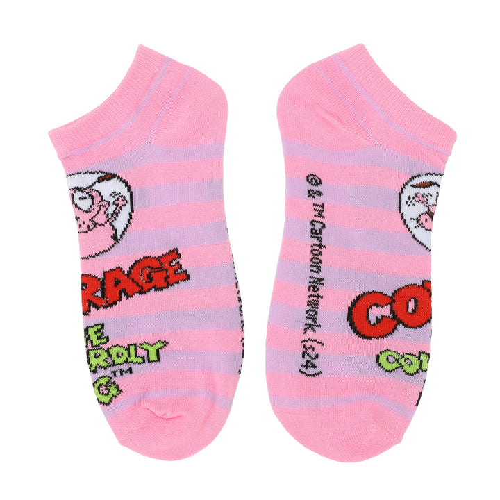 Courage The Cowardly Dog Ankle Socks 5-Pack Set