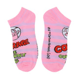Courage The Cowardly Dog Ankle Socks 5-Pack Set